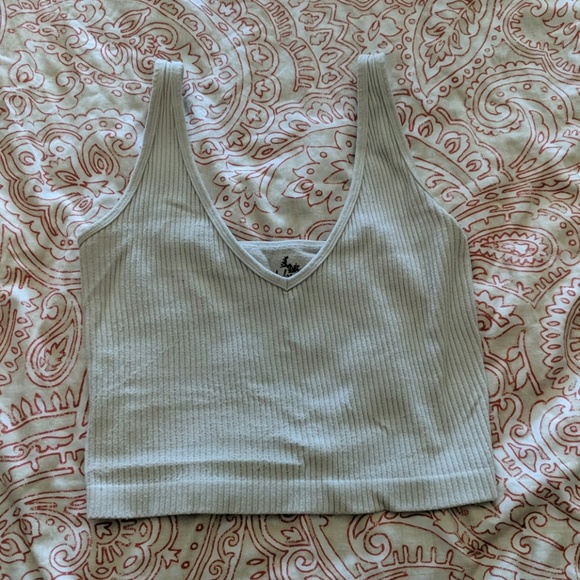 Free People Tops - Classic, white crop top Free People Tops - Classic, white crop top